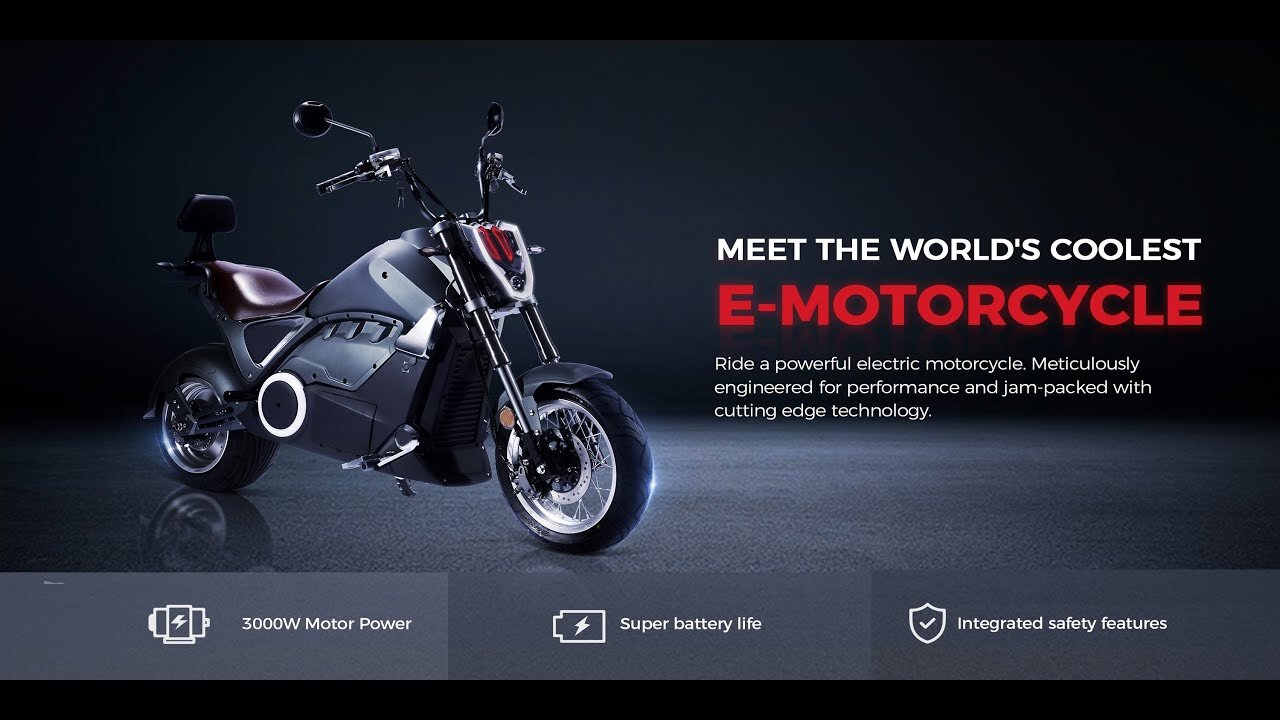 Typhoon 72V 3000W Electric Scooter