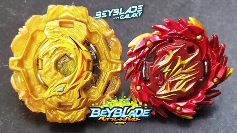 POISON HYDRA .8'α.F' GEN vs SHINING αMATERIOS .0.Ds' - Beyblade Burst ベイブレードバースト