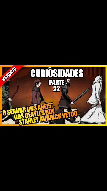 A TENTATIVA DE ADAPTAÇÃO DE O SENHOR DOS ANÉIS, PELOS BEATLES QUE STANLEY KUBRICK VETOU #shorts