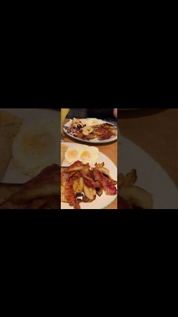 Sweet and Salty breakfast at Cora’s