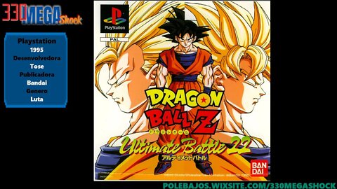 Jogo Completo 13 : Dragon Ball Z Ultimate Battle 22 (Playstation)