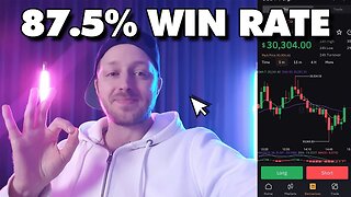 INSANE Bitcoin Scalping with 87.5% Win Rate (LIVE TRADING)