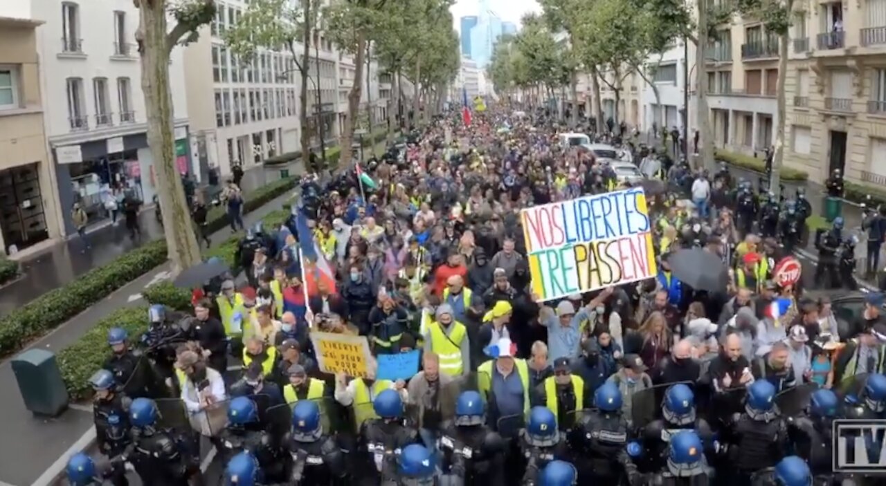 The French show us how it is done: Protests against mandatory vaccines