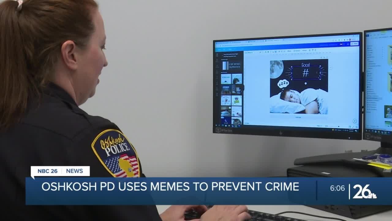 Oshkosh PD uses memes to prevent crimes