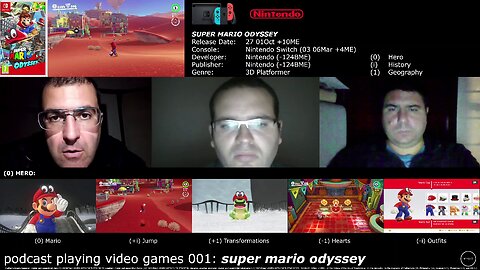 podcast playing video games 001: super mario odyssey