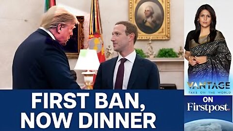 Trump Dines with Meta CEO Zuckerberg |