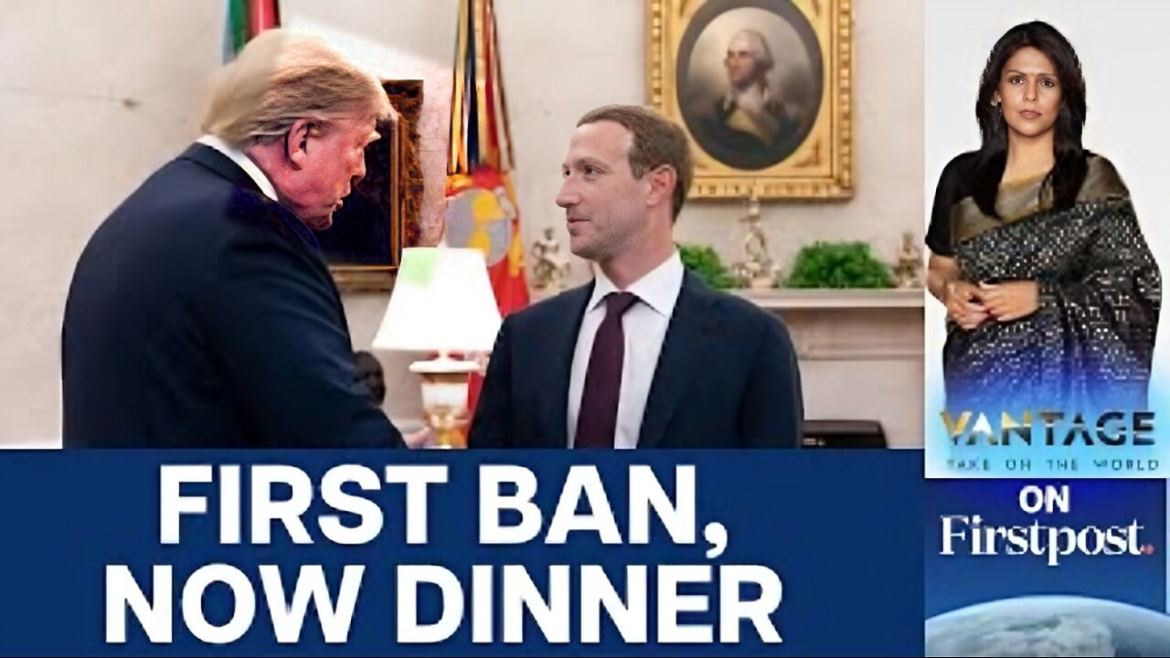 Trump Dines with Meta CEO Zuckerberg |