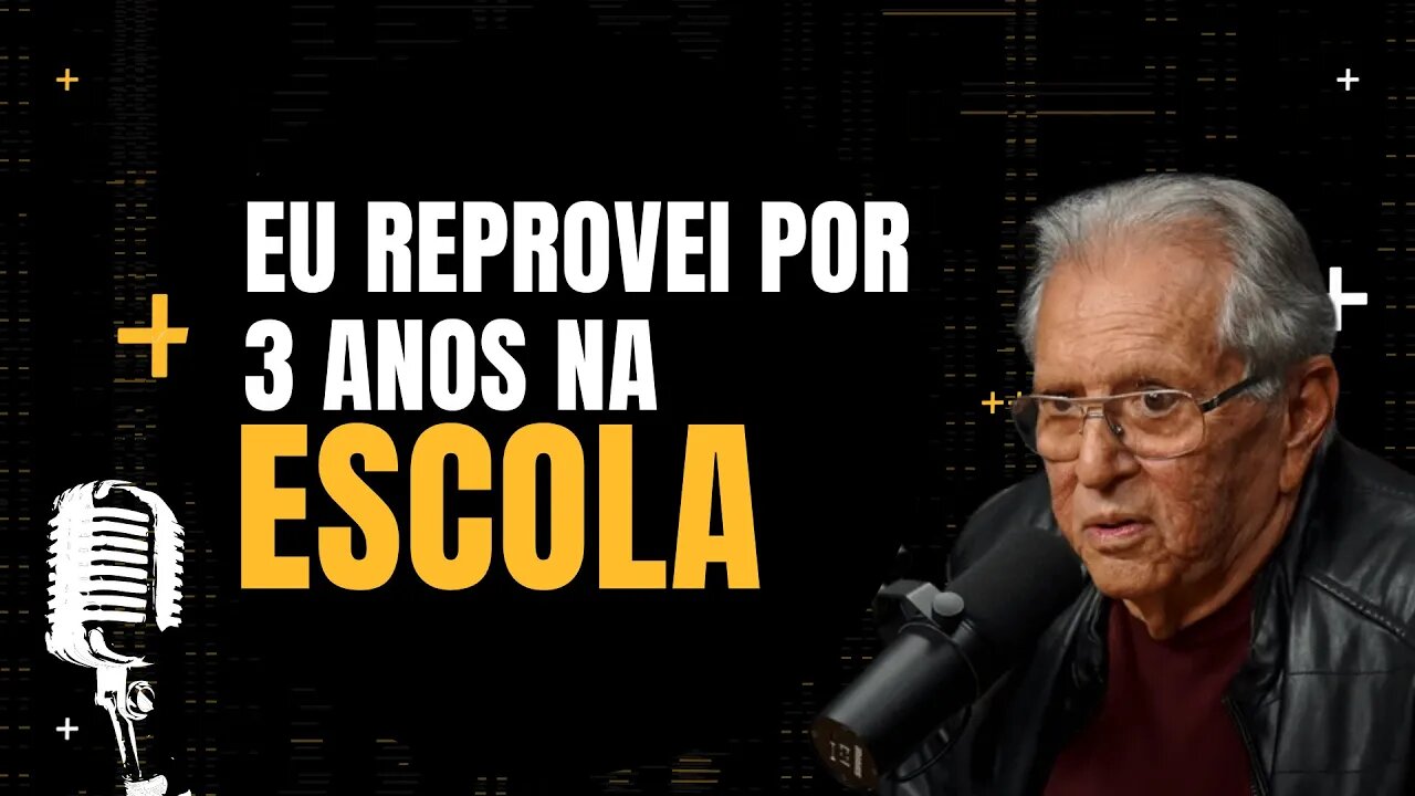 Carlos Alberto diz que é mais pai do que avô para seus netos e fala que reprovou 3 anos na escola.