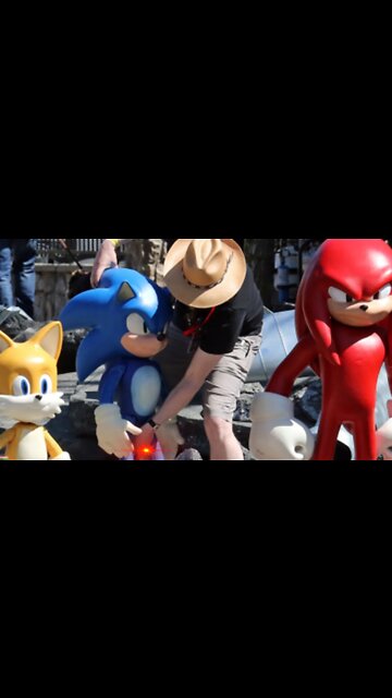 Vazaram filmagens do Sonic 2 o filme #shorts