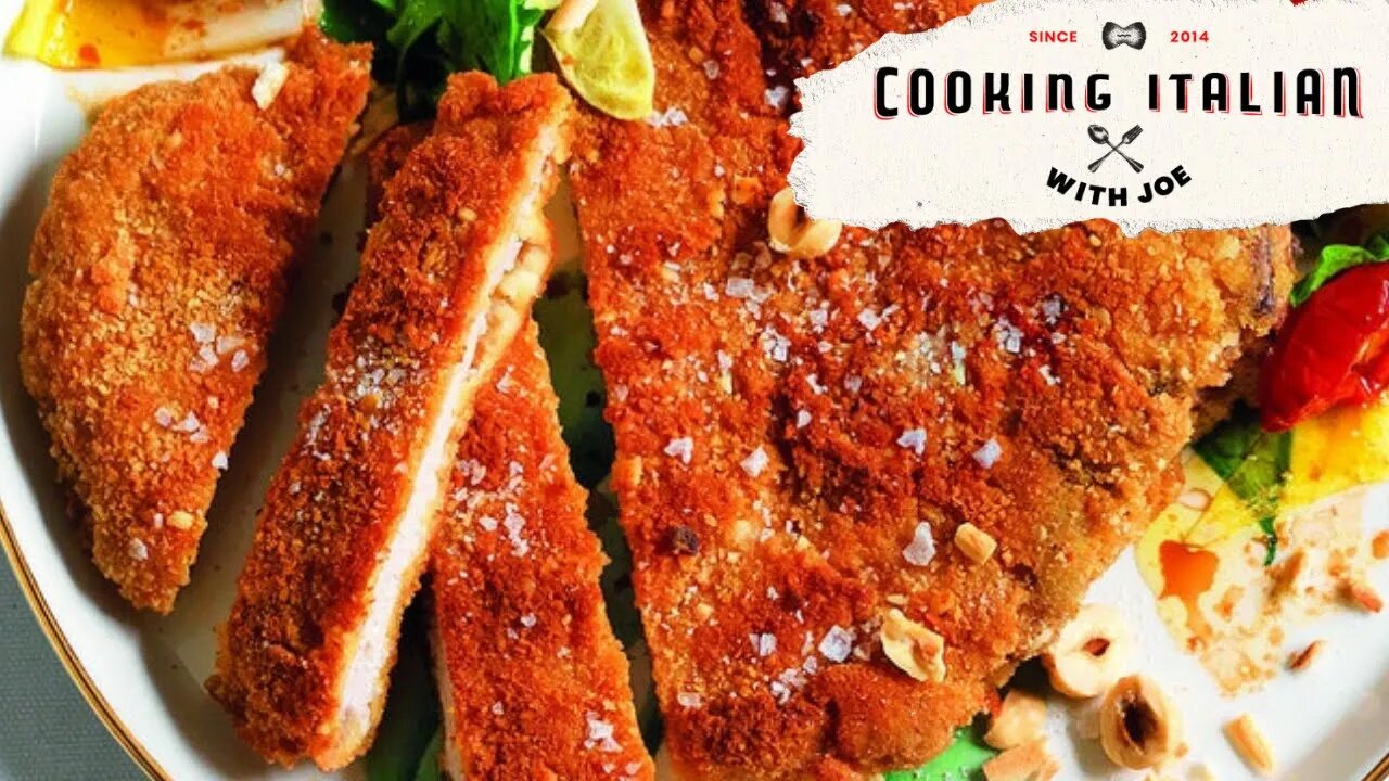 World's Best Veal Cutlet from Milan Cooking Italian with Joe