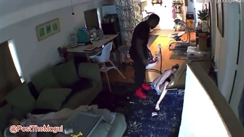 NFL player throws his Girlfriend through a TV 📺