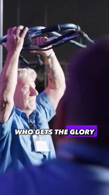 Jesus heals man who couldn’t walk without walker