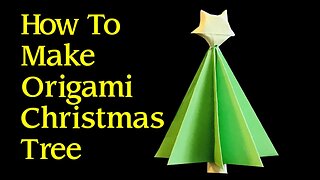 Origami Christmas Tree