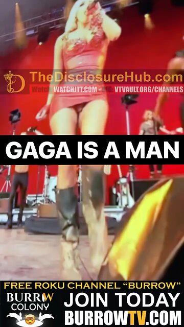LADY GAGA IS A MAN #SatanicTransgenderAgenda