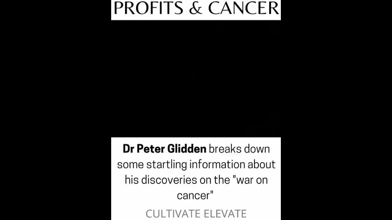 Profits For Cancer!