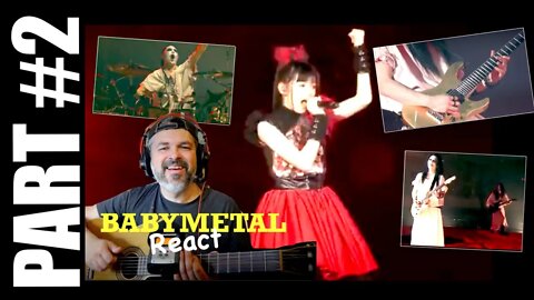 pt2 react | BABYMETAL - Rondo of Nightmare Live @ Budokan Black Night