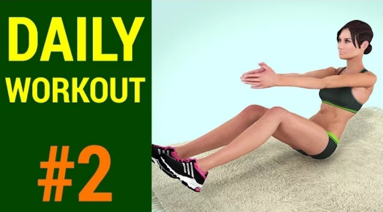 Daily Workout Routine #02: Effective ABS+Obliques+Cardio