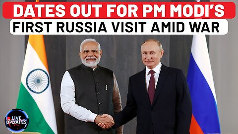 First Modi-Putin Summit In 5 Years Confirmed; Kremlin Says No Topic Off-Limits Amid Ukraine War.