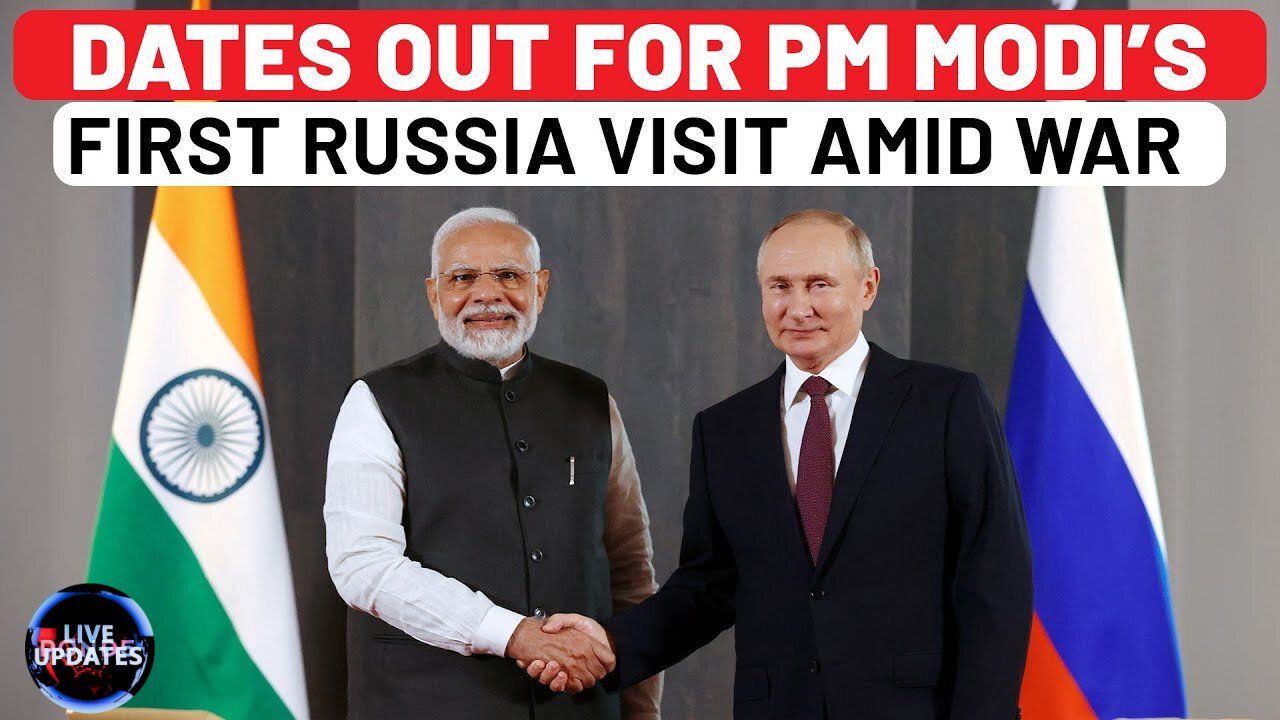 First Modi-Putin Summit In 5 Years Confirmed; Kremlin Says No Topic Off-Limits Amid Ukraine War.