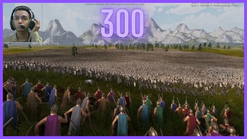 Simulei a Famosa batalha dos 300 - Ultimate Epic Battle Simulator 2