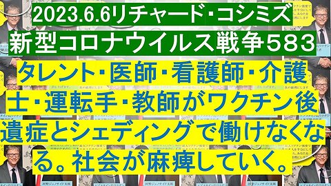 2023.06.06 リチャード・コシミズ新型コロナウイルス戦争５８３