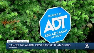 Canceling alarm costs more than $1,000