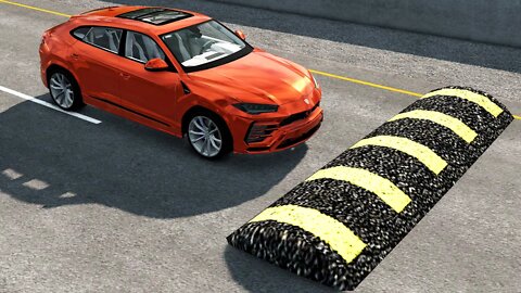 Cars vs Massive Speed Bumps ▶️ BeamNG Drive