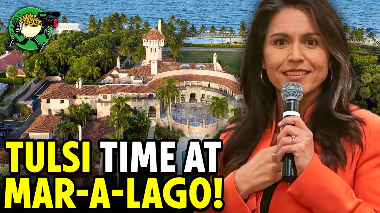 It's Tulsi Time at Mar Lago!