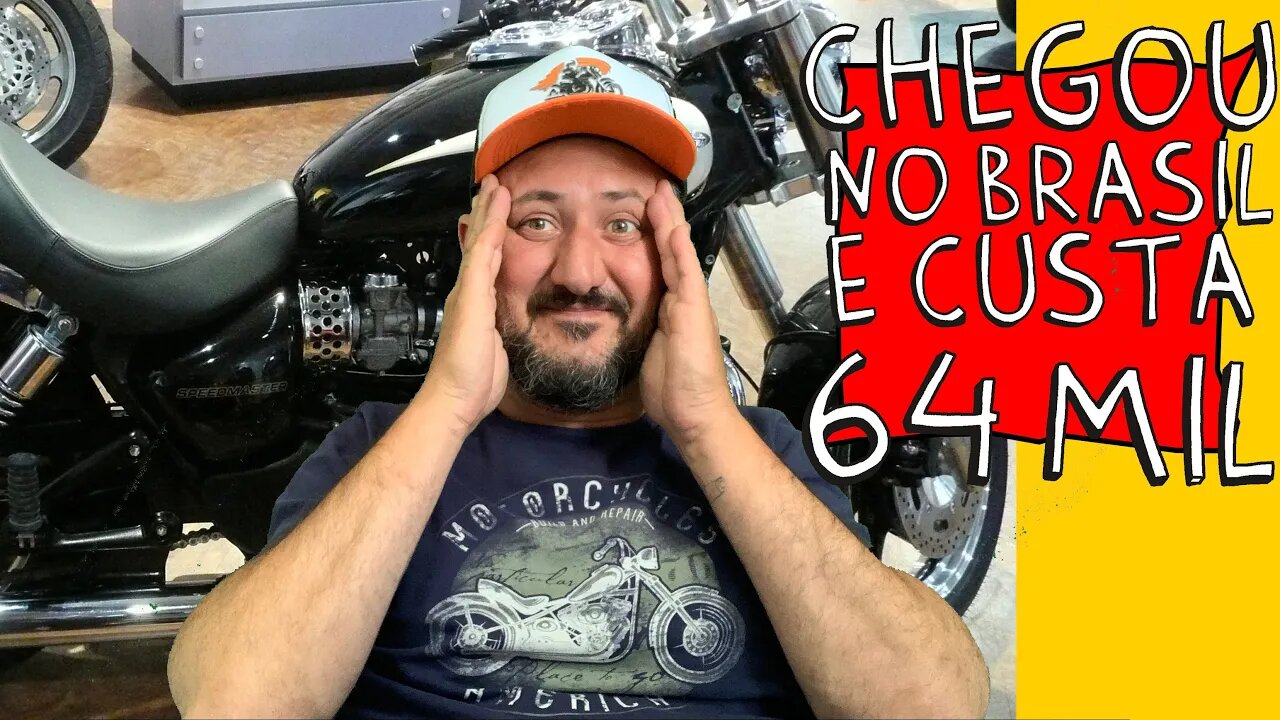 Nova MOTO CUSTOM 1200: ELA CHEGOU no BRASIL e custa 64 MIL, ADEUS MAD MAX