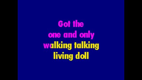 LEG081 02 Cliff Richard Living Doll cdg