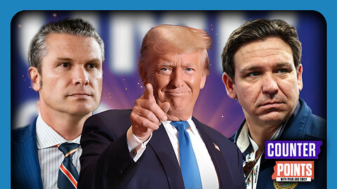 Trump Floats REPLACING Pete Hegseth w/Ron DeSantis For Pentagon