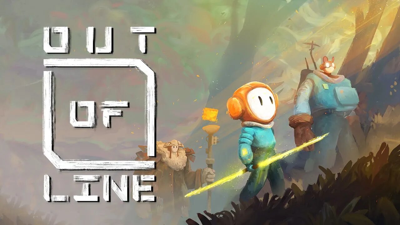 OUT OF LINE - Gameplay do início do jogo de PC/PS4/Xbox One/Switch em português! (Tradução em PT-BR)