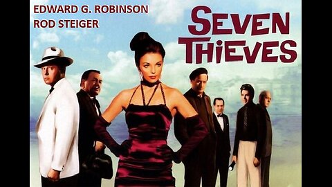 SEVEN THIEVES 1960 Edward G Robinson Caper Film of Monte Carlo Casino Robbery FULL MOVIE in HD