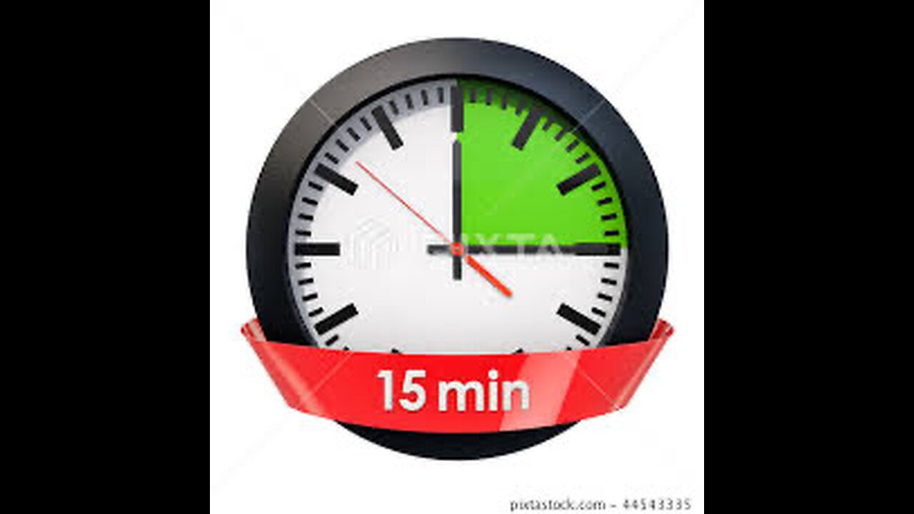 15 minute timer