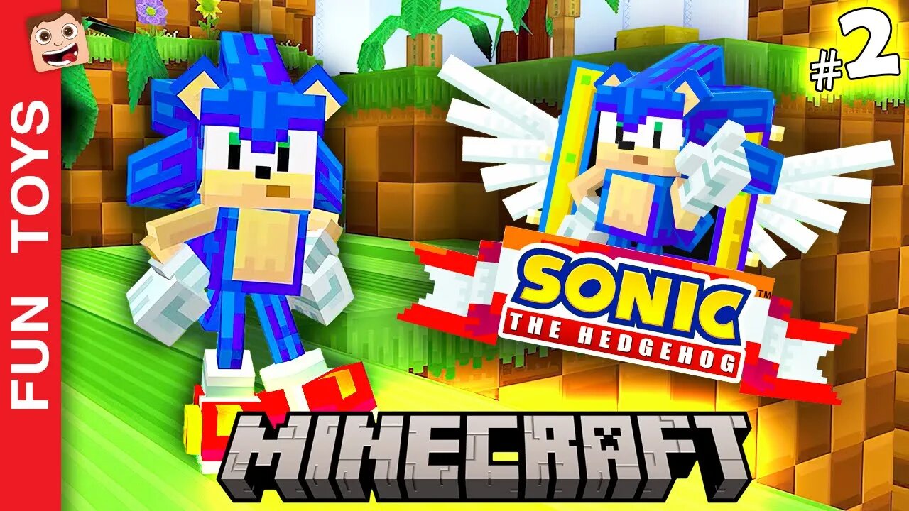 Sonic no Minecraft #02 - Achamos a Esmeralda Azul! Será que conseguimos comprar a AMY e o SHADOW?