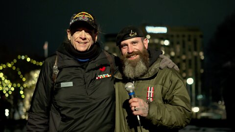 Canadian Veterans at the Freedom Convoy