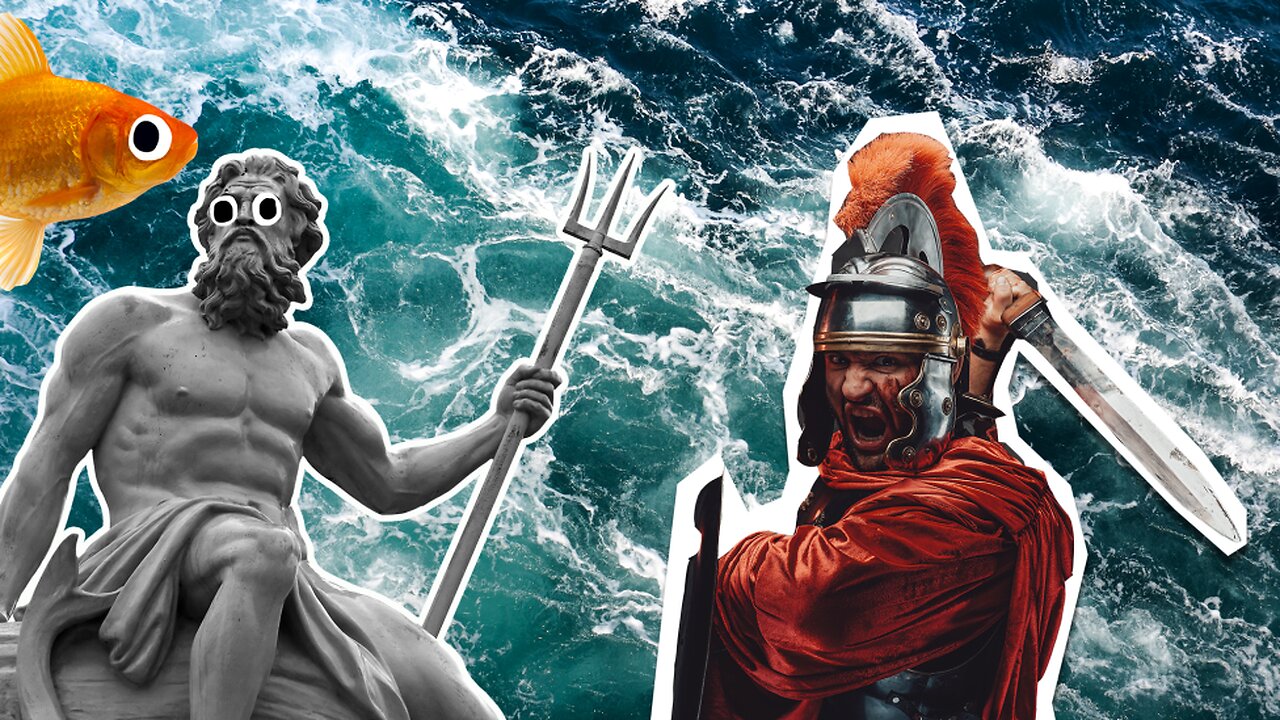 Roman Emperor Once Declared a War On The Sea!