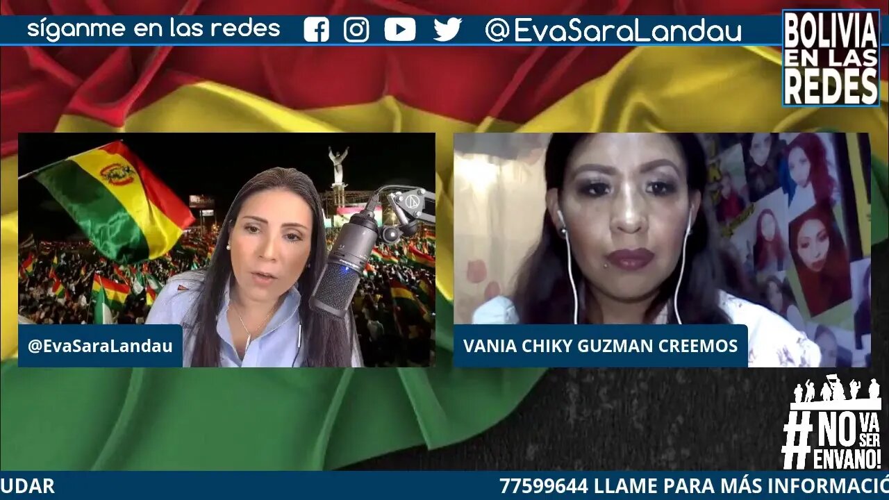 BOLIVIA EN LAS REDES, CON CHIQUI GUZMAN Y PIPE FERNÁNDEZ