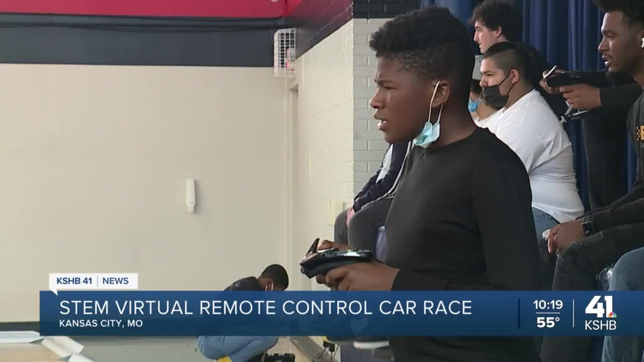 STEM virtual remote control car race