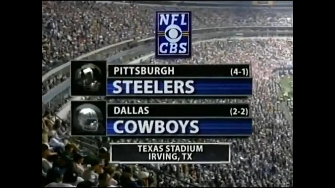 2004-10-17 Pittsburgh Steelers vs Dallas Cowboys