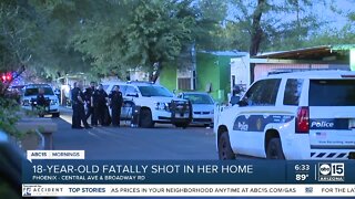 Woman shot, killed in her home in Phoenix