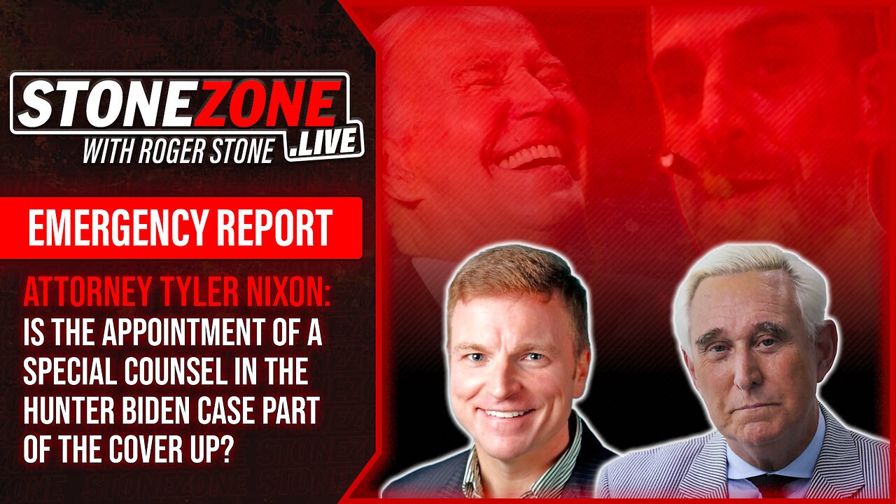 Tyler Nixon: Is The Appointment of a Special Counsel in the Hunter Biden Case Part of the Cover Up?