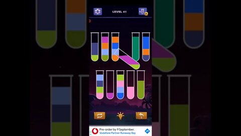 Water Sort Puzzle Level 41