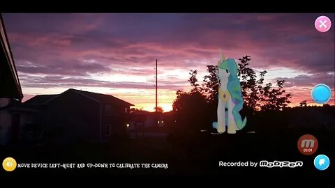 A Beautiful Sunrise with Princess Celestia