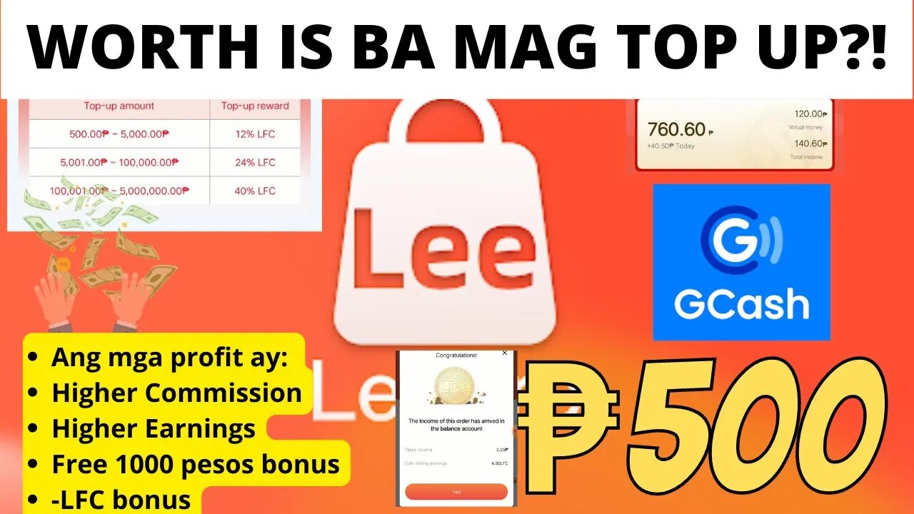 Top up 500 Pesos sa LEEFIRE! Worth it ba? Ano ba ang LFC? Magkano kita sa LEEFIRE?