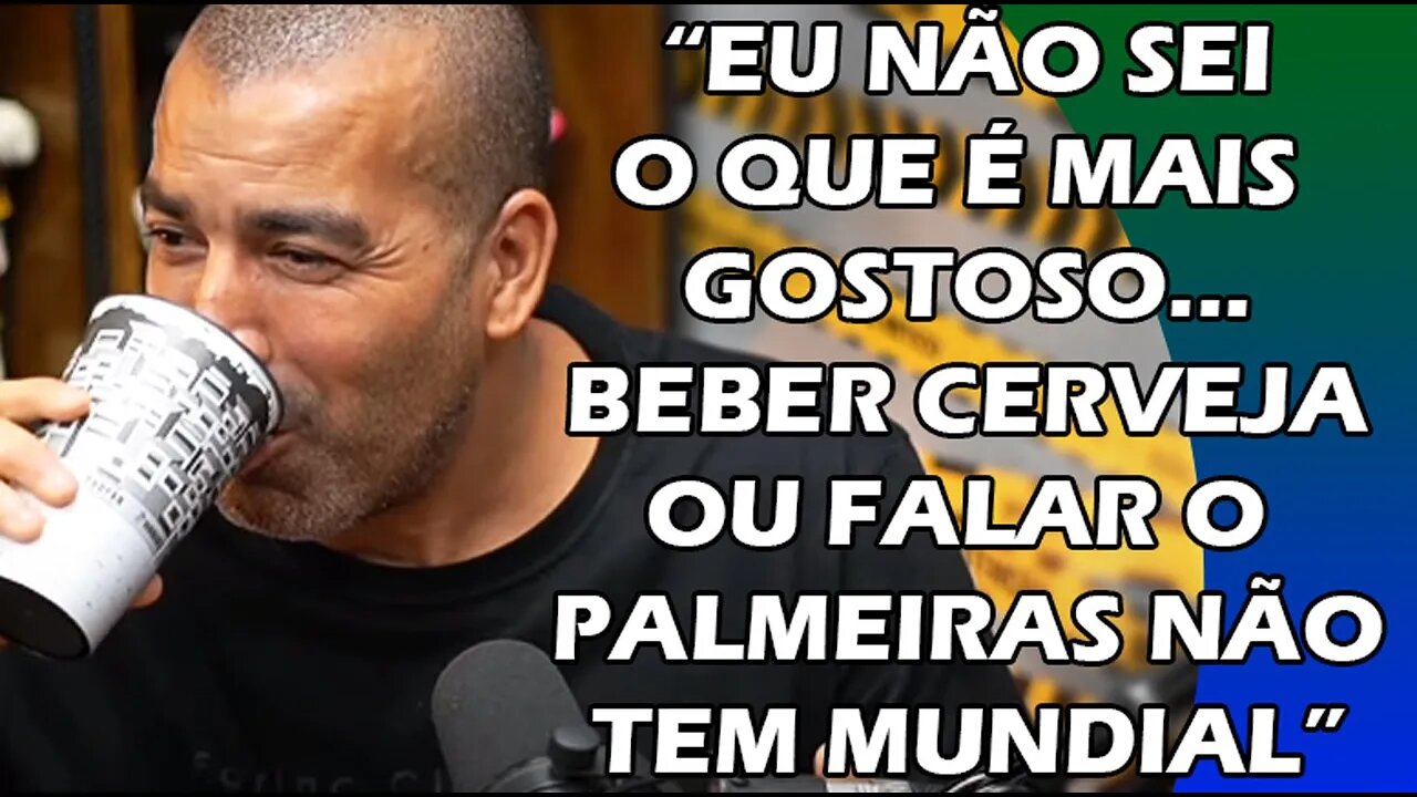 EMERSON NÃO CONSEGUE PARAR DE FALAR DO PALMEIRAS