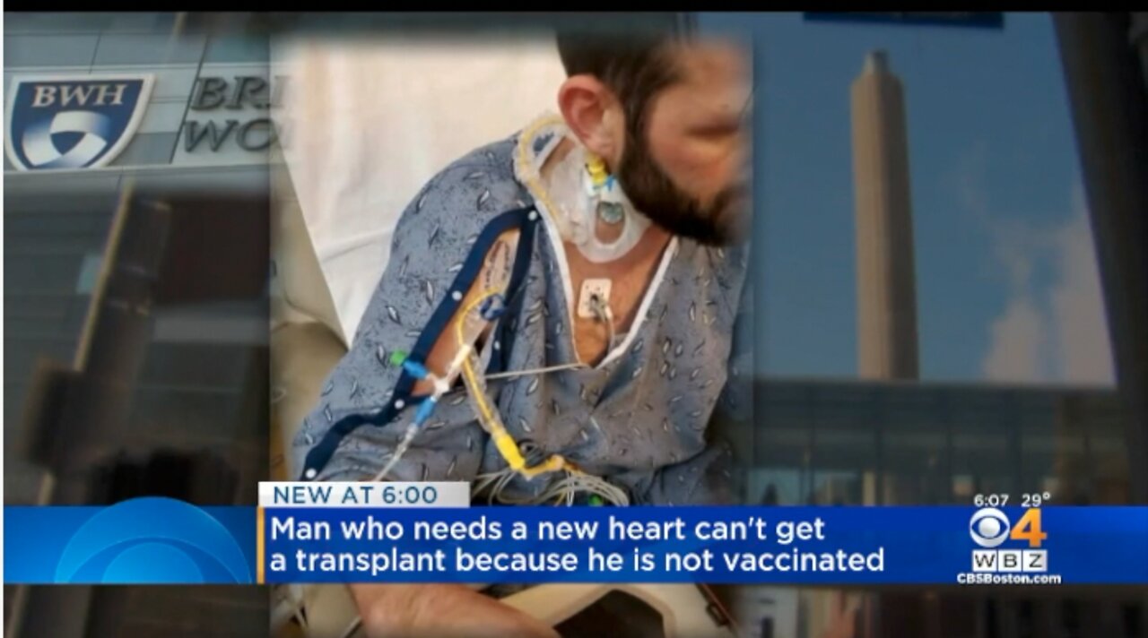 Boston patient removed from heart transplant list because he's unvaccinated