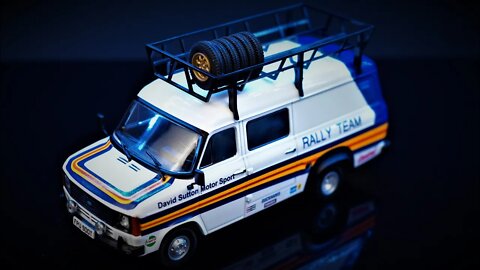 Ford Transit Phase 2 "Rally Assistance David Sutton Motor Sport" - Altaya 1/43 - UNDER 2 MINUTES