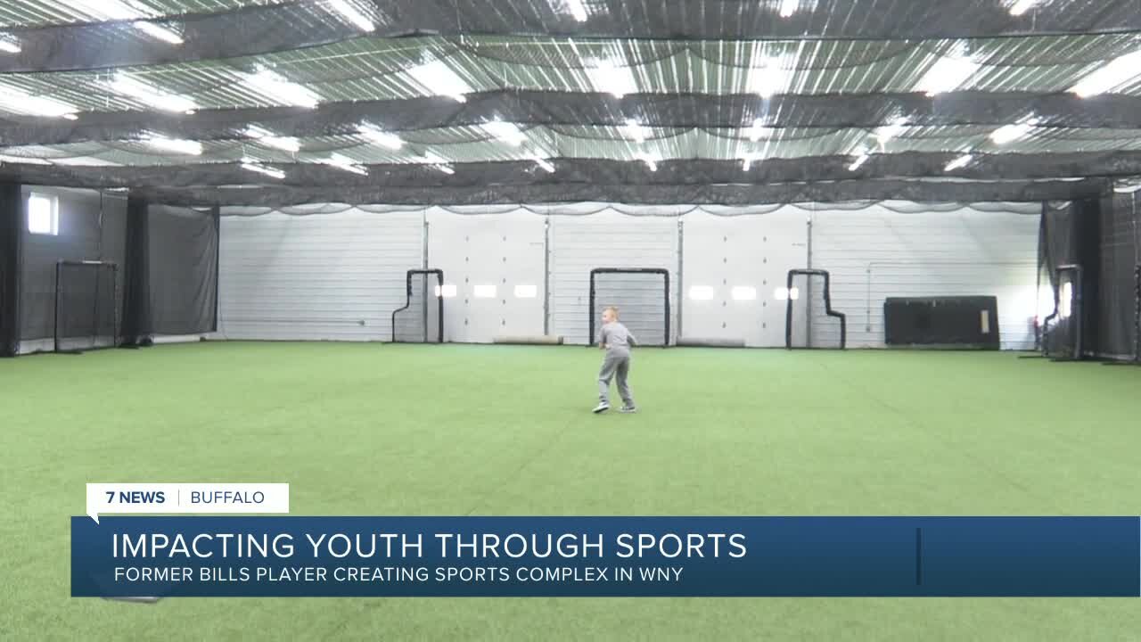 Former Buffalo Bills player returning to WNY to create new space for youth athletics