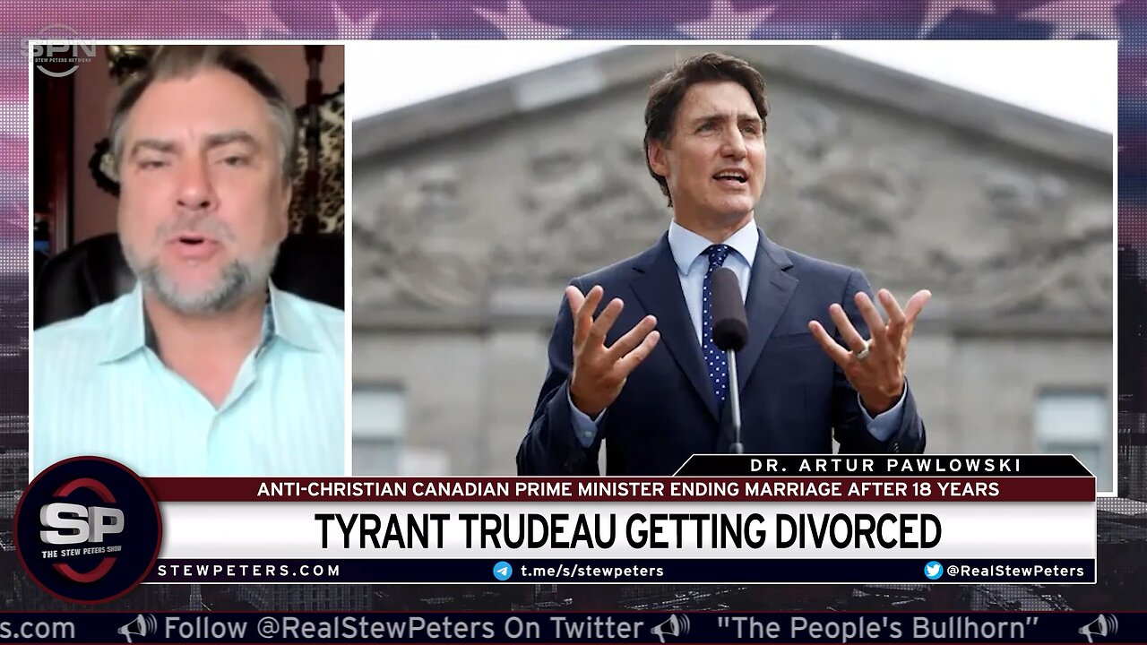 Pastor Artur Pawlowski Reacts To Dictator Trudeau’s Divorce: Canadian Tyrant Ending 18 Year Marriage